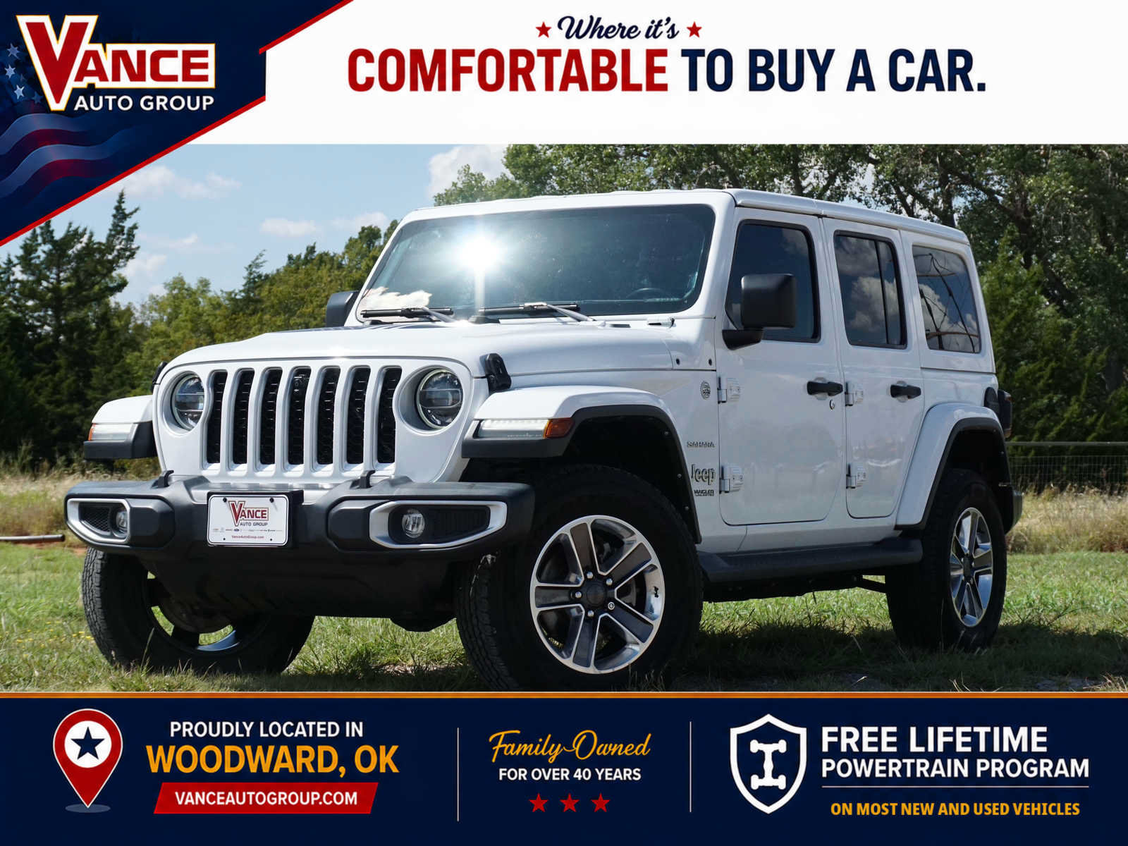 Used 2021 Jeep Wrangler Unlimited Sahara AWD/4WD image 1