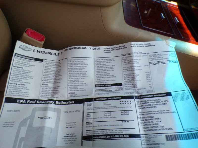 Used 2010 Chevrolet Suburban LTZ image 29