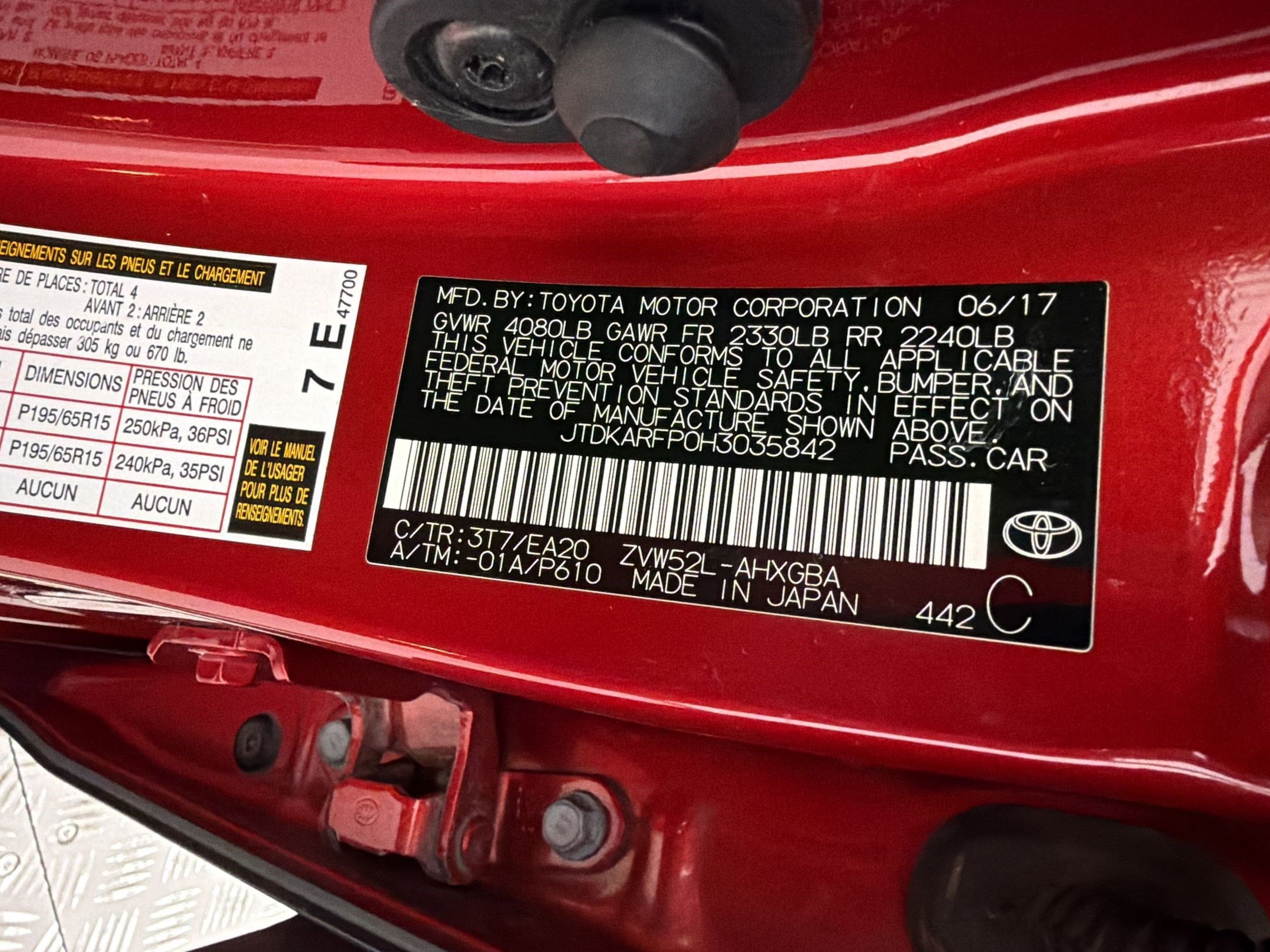 Used 2017 Toyota Prius Prime Advanced FWD image 20