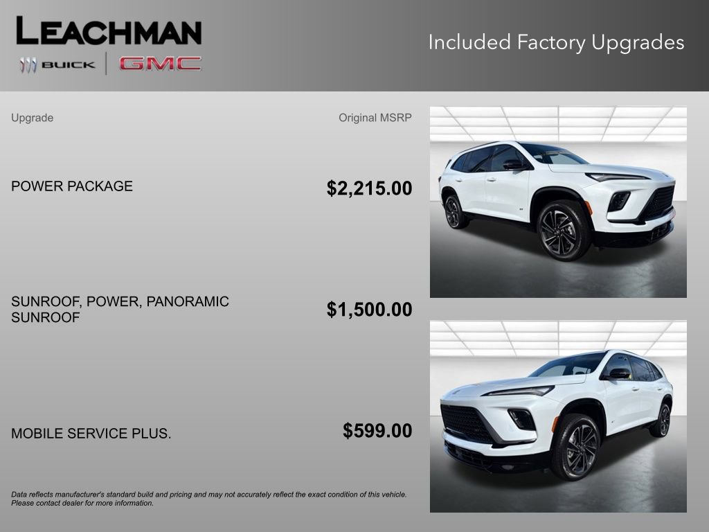 New 2026 Buick Enclave Sport Touring w/ Power Package FWD image 4