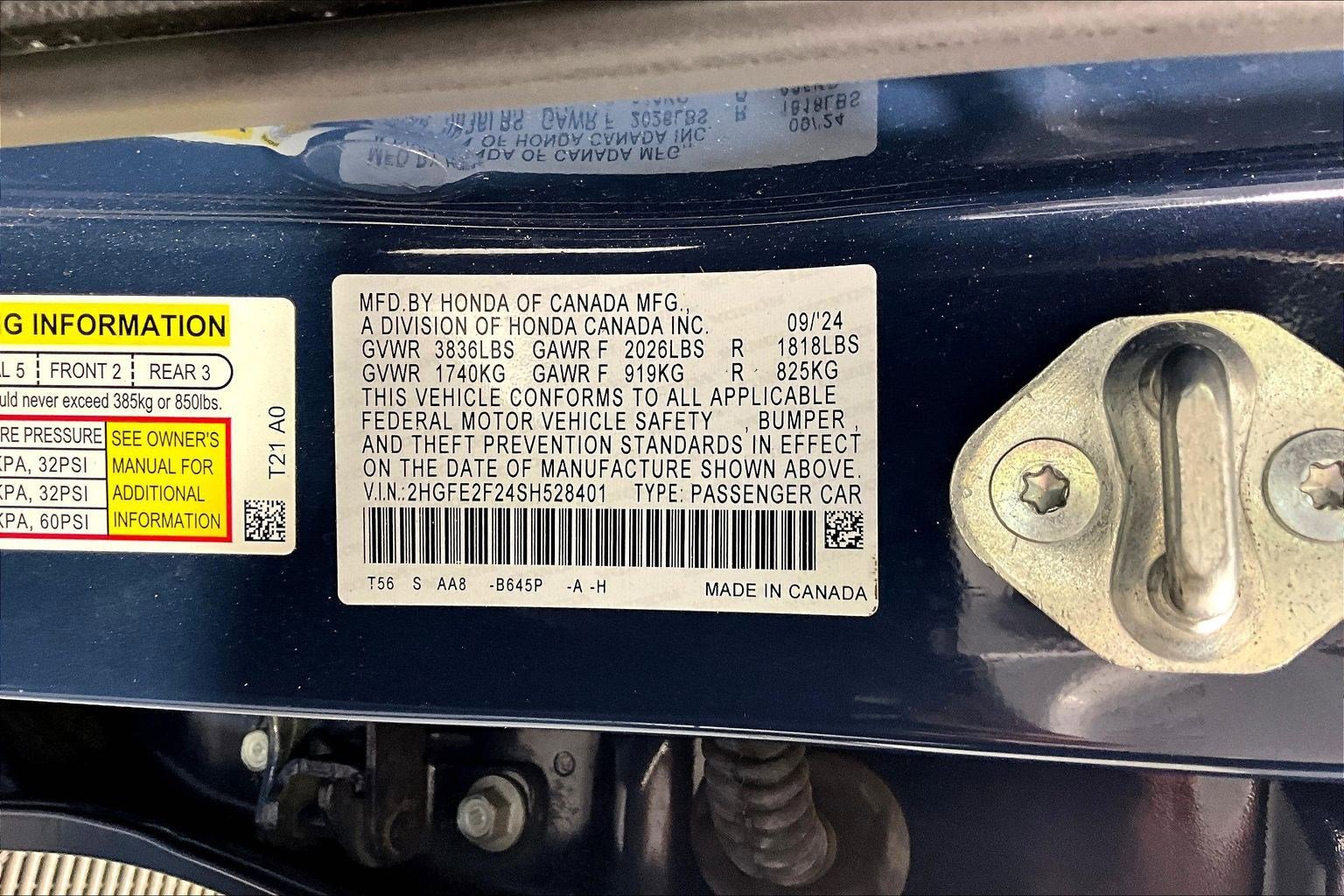 Used 2025 Honda Civic LX image 19