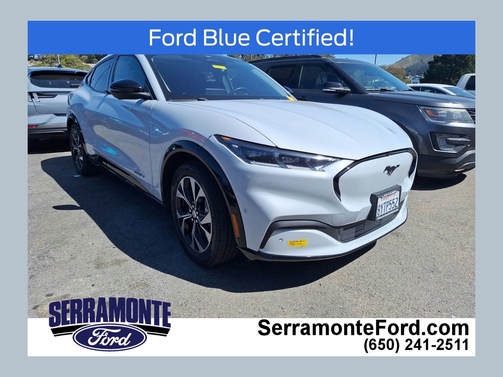 Used 2021 Ford Mustang Mach-E Premium RWD image 1