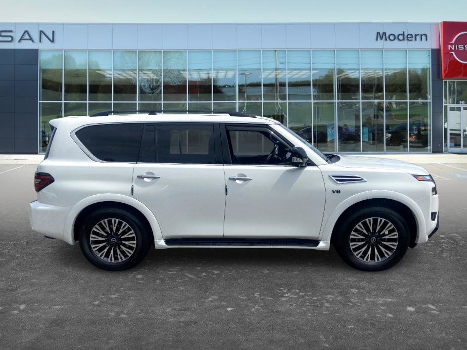 Used 2021 Nissan Armada SL w/ Midnight Edition Package RWD image 4