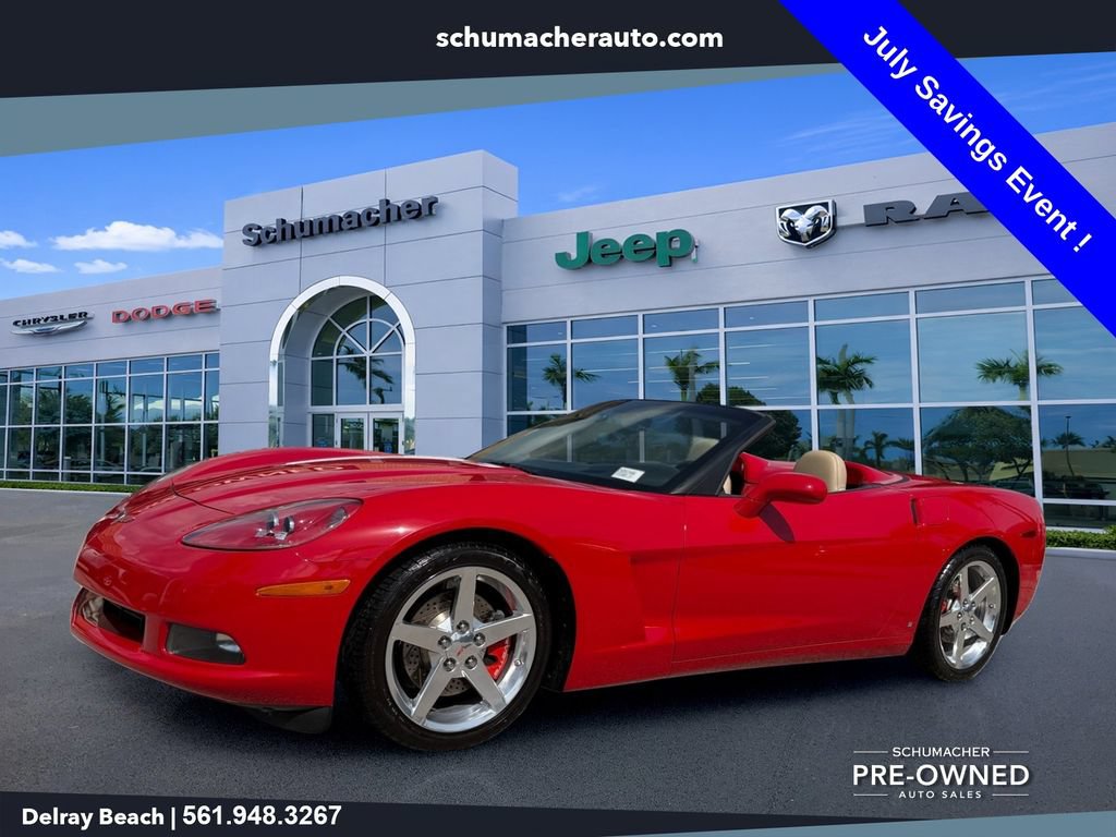 Used 2006 Chevrolet Corvette Convertible w/ Preferred Equipment Group RWD image 3