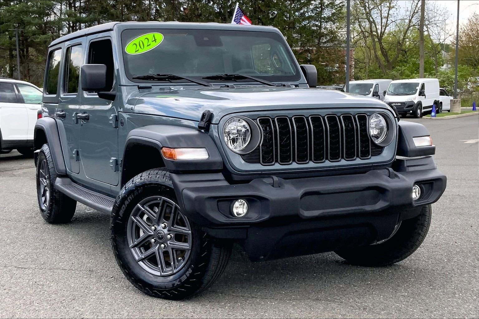 Certified 2024 Jeep Wrangler Sport S AWD/4WD image 2
