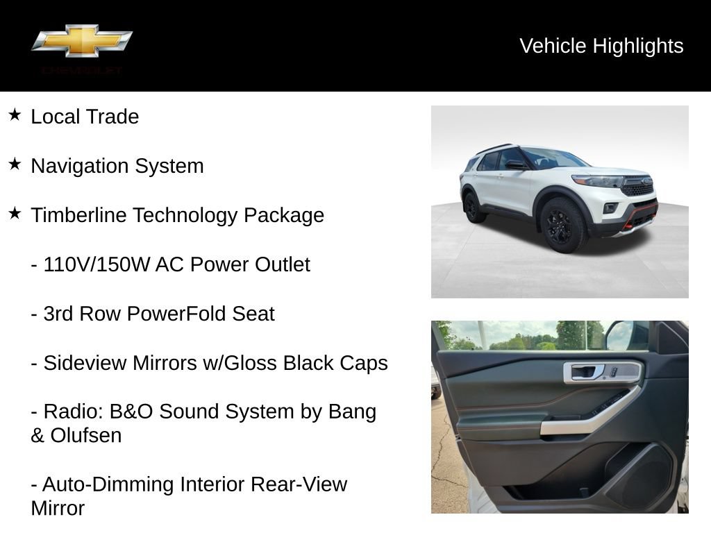 Used 2023 Ford Explorer Timberline w/ Timberline Technology Package AWD/4WD image 17