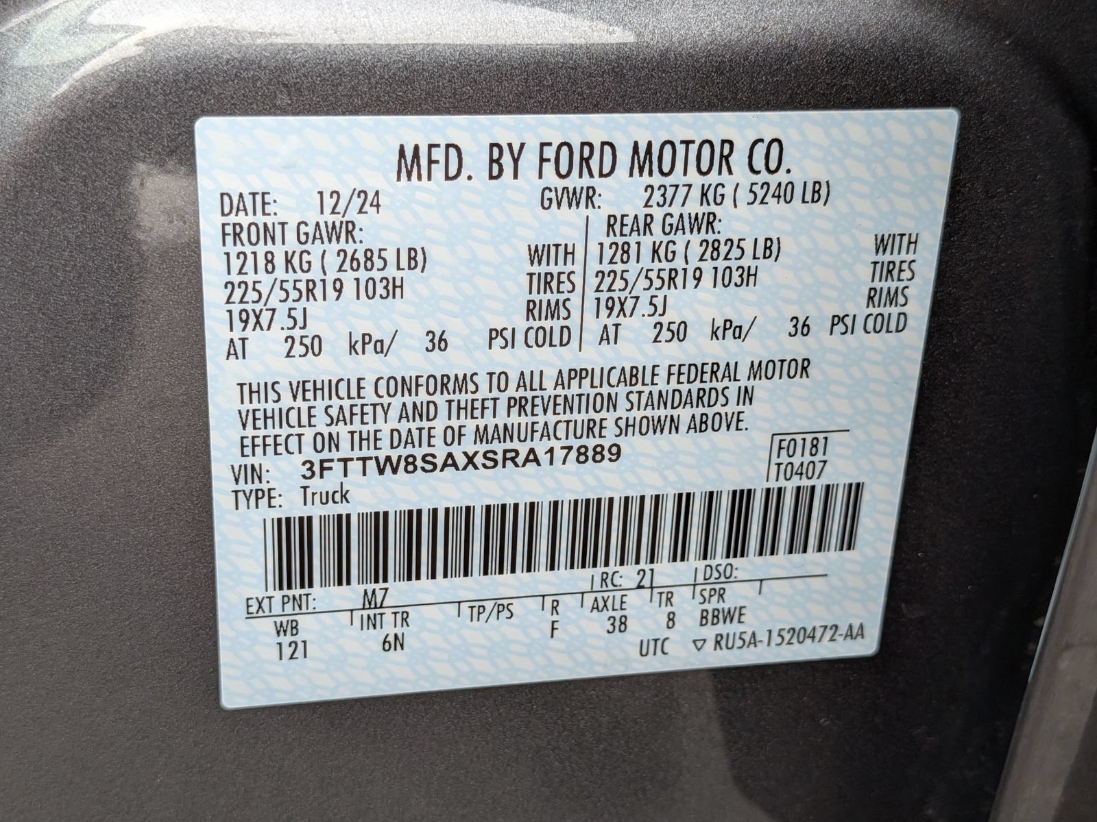 Used 2025 Ford Maverick Lariat AWD/4WD image 40