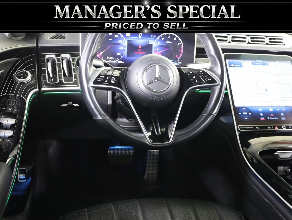 Used 2022 Mercedes-Benz S 500 4MATIC w/ AMG Line Package image 27