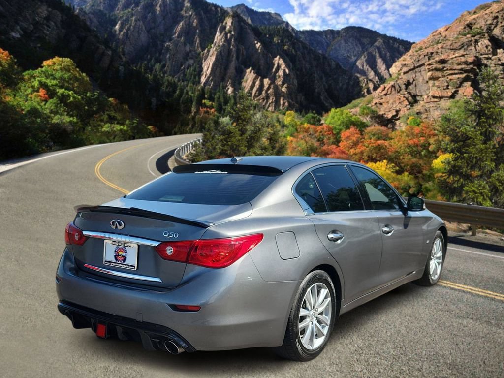 Used 2014 INFINITI Q50 Premium w/ Navigation Package RWD image 3