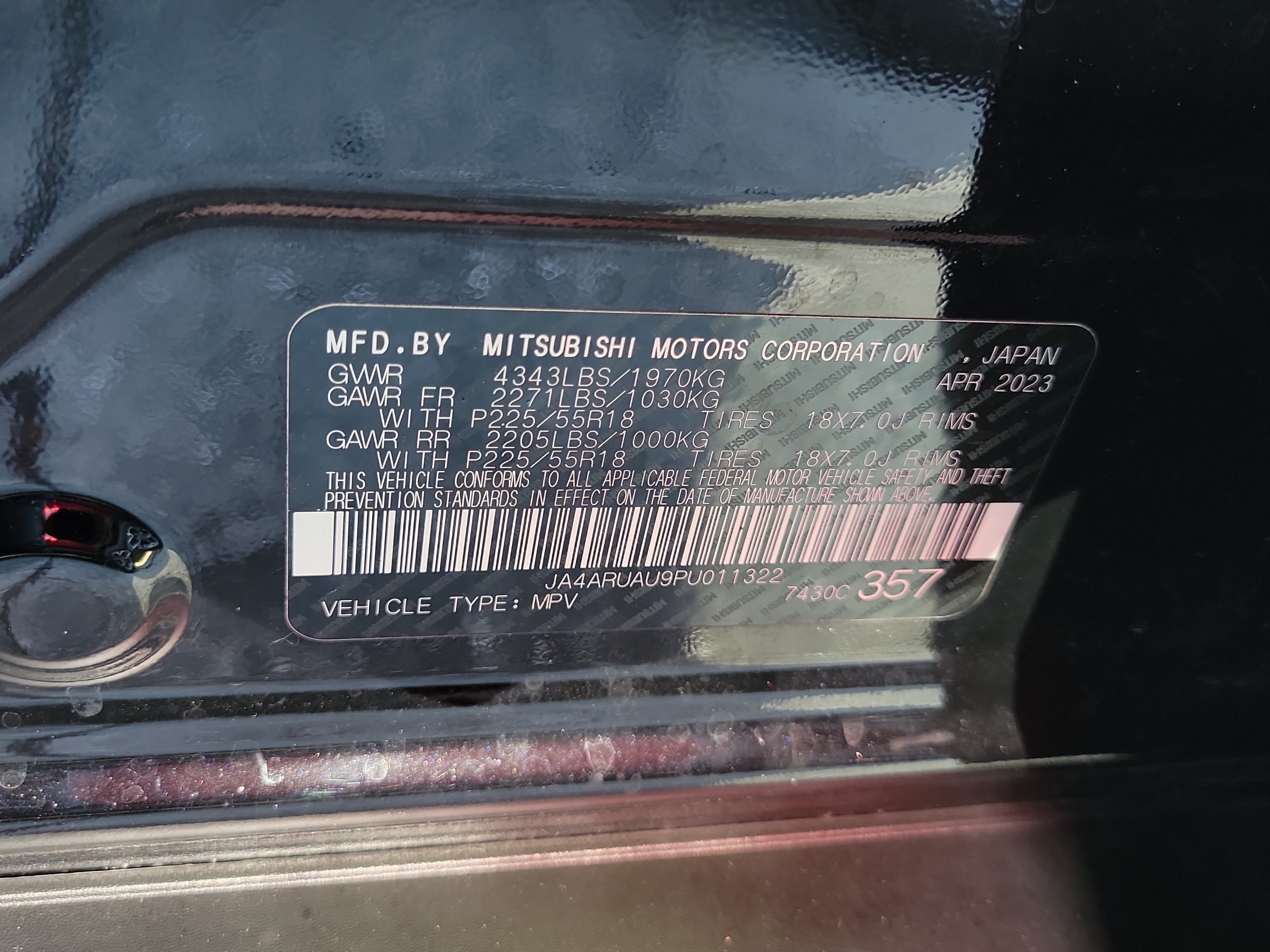 Used 2023 Mitsubishi Outlander Sport ES AWD/4WD image 30