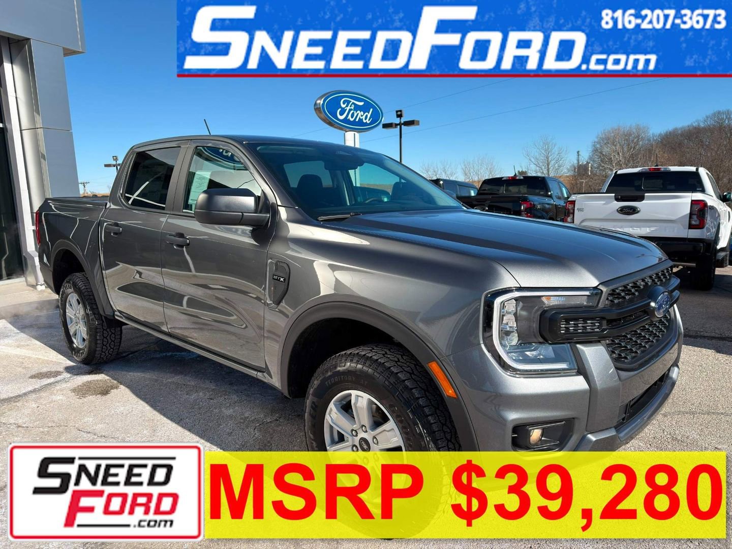 New 2025 Ford Ranger XL w/ Trailer Tow Package