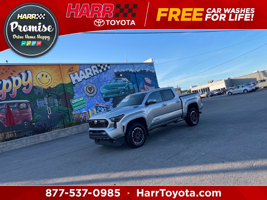 Certified 2024 Toyota Tacoma TRD Sport w/ TRD Sport Premium Package AWD/4WD 360° Tour