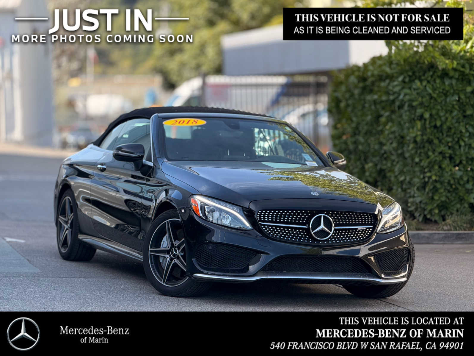 Used 2018 Mercedes-Benz C 43 AMG 4MATIC Cabriolet