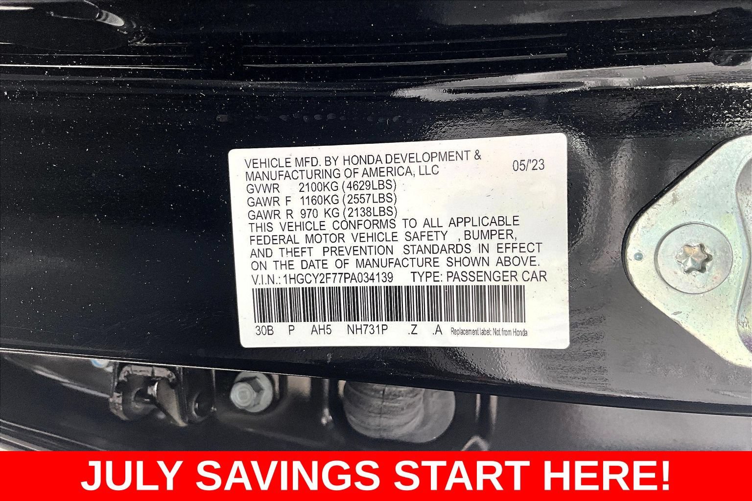 Used 2023 Honda Accord Sport image 18