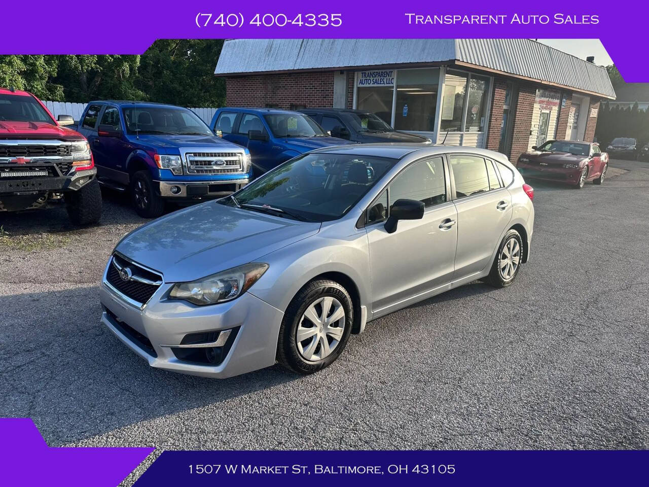 Used 2015 Subaru Impreza 2.0i AWD/4WD image 1
