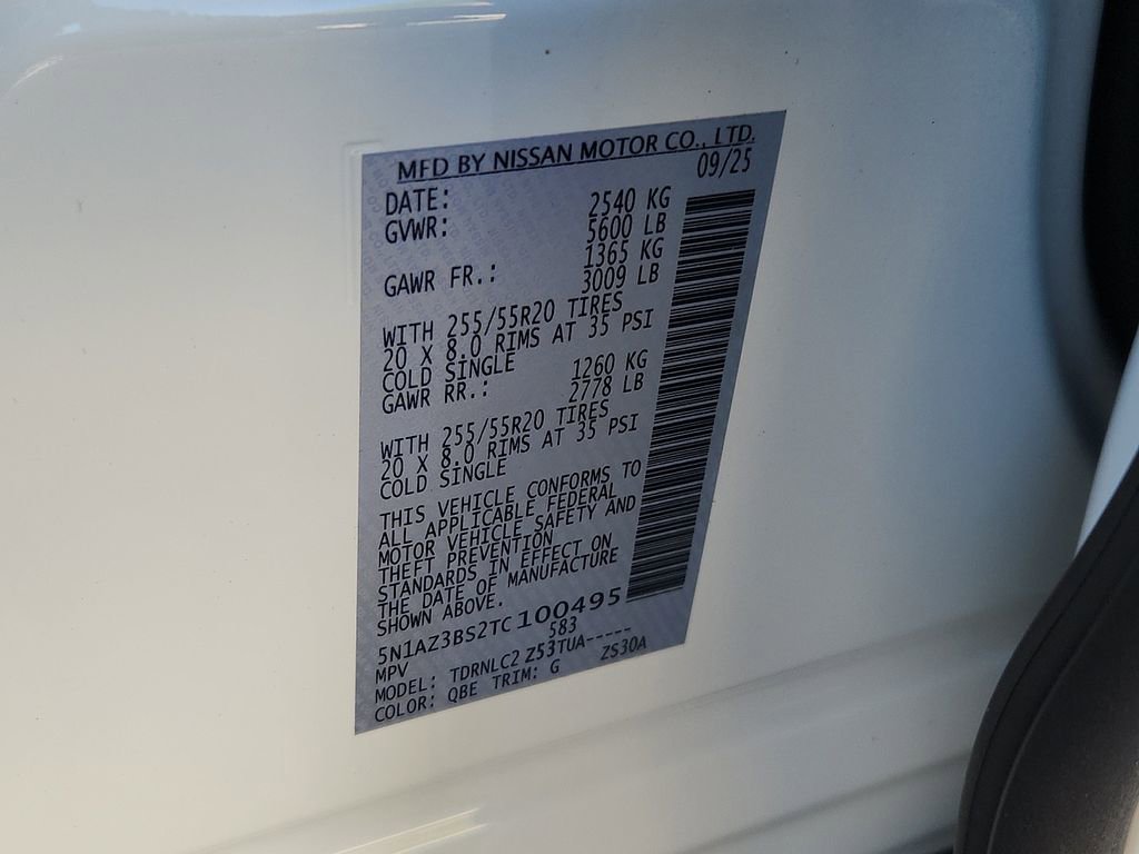 New 2026 Nissan Murano SV image 10