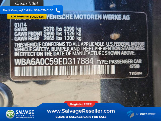 Used 2014 BMW 640i Gran Coupe RWD image 16