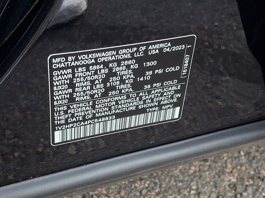 Certified 2023 Volkswagen Atlas SE w/ Black Wheel Package AWD/4WD image 27