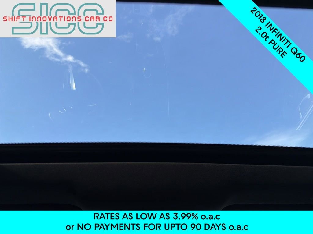 Used 2018 INFINITI Q60 2.0t w/ Moonroof Package RWD image 20