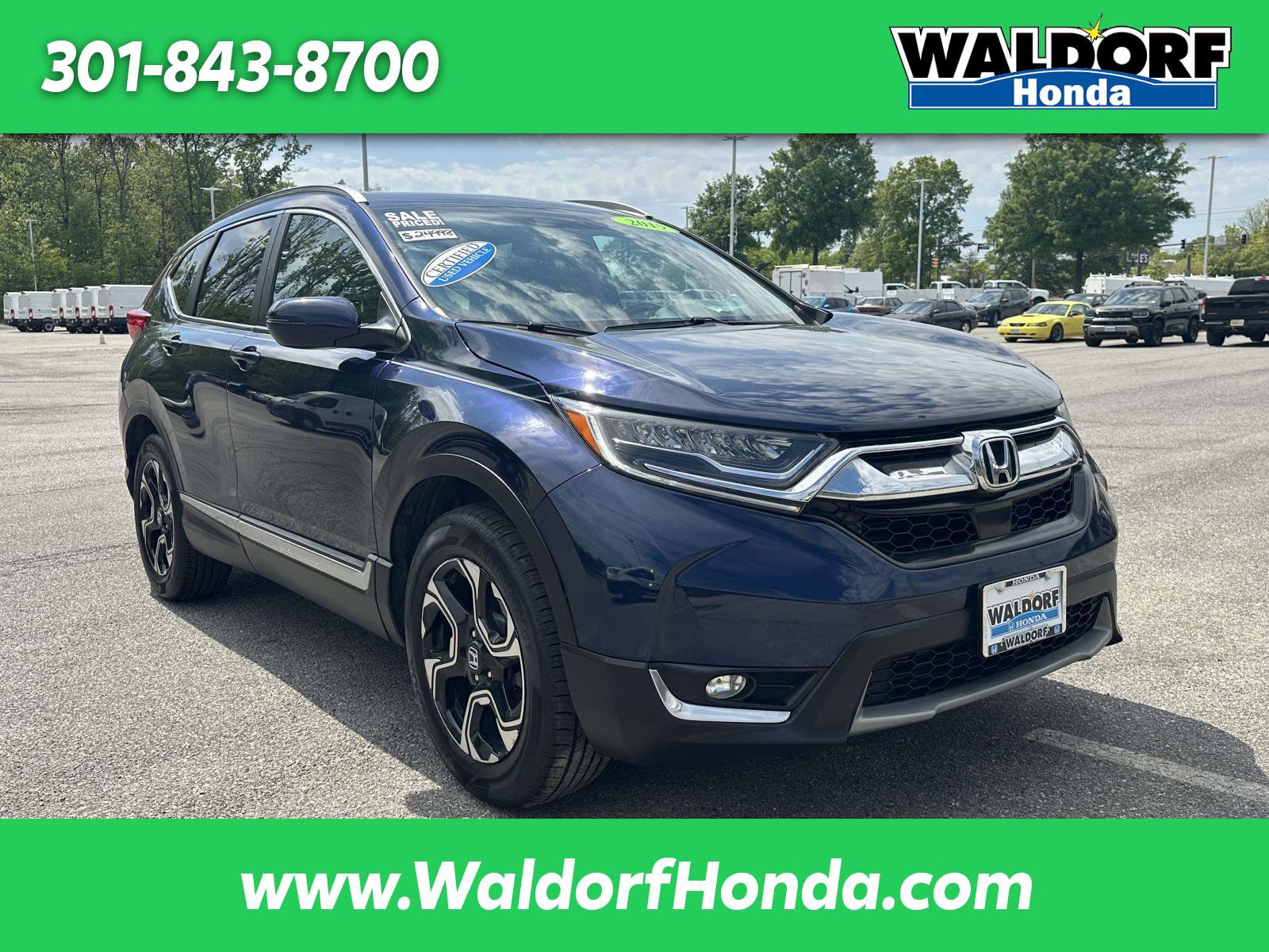 Certified 2019 Honda CR-V Touring image 1