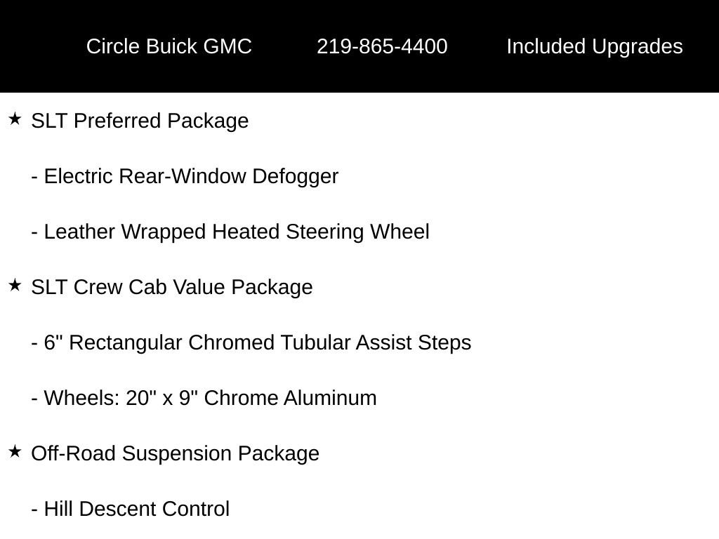 Used 2014 GMC Sierra 1500 SLT w/ SLT Crew Cab Value Package image 33