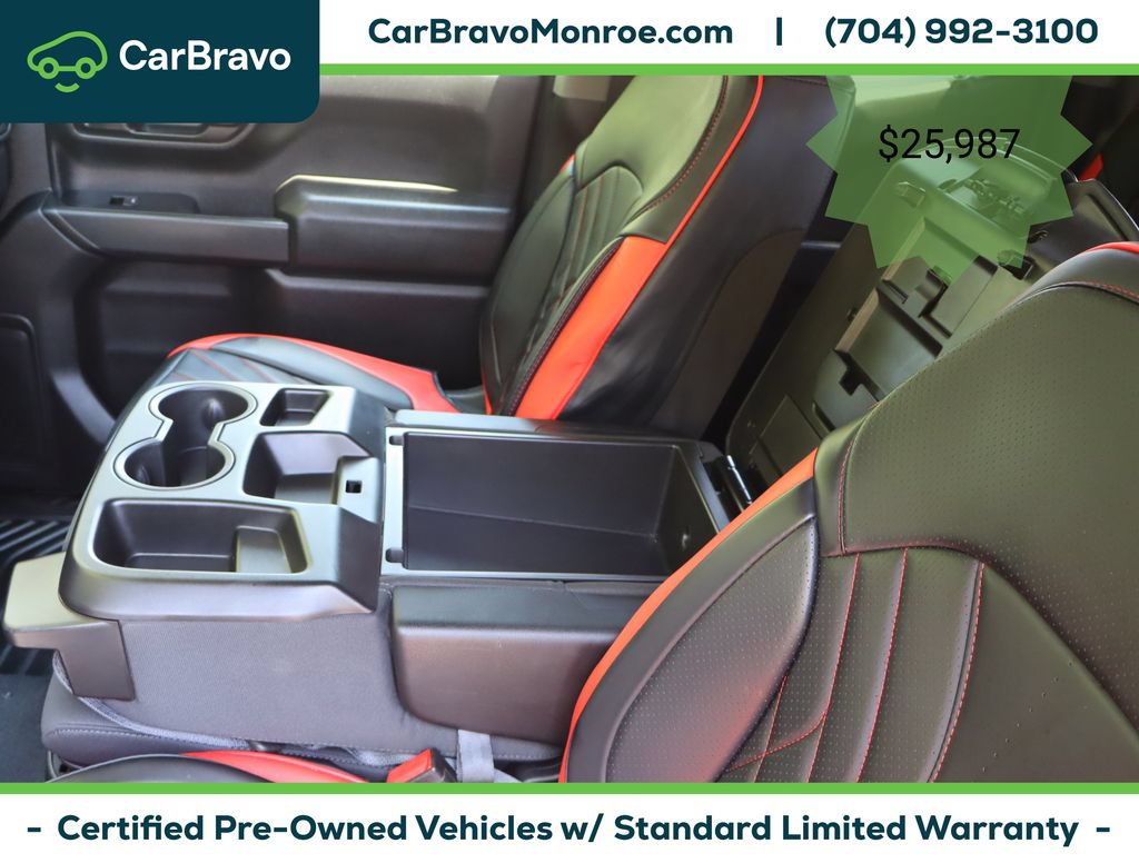Certified 2019 Chevrolet Silverado 1500 Custom Trail Boss w/ Custom Convenience Package AWD/4WD image 35