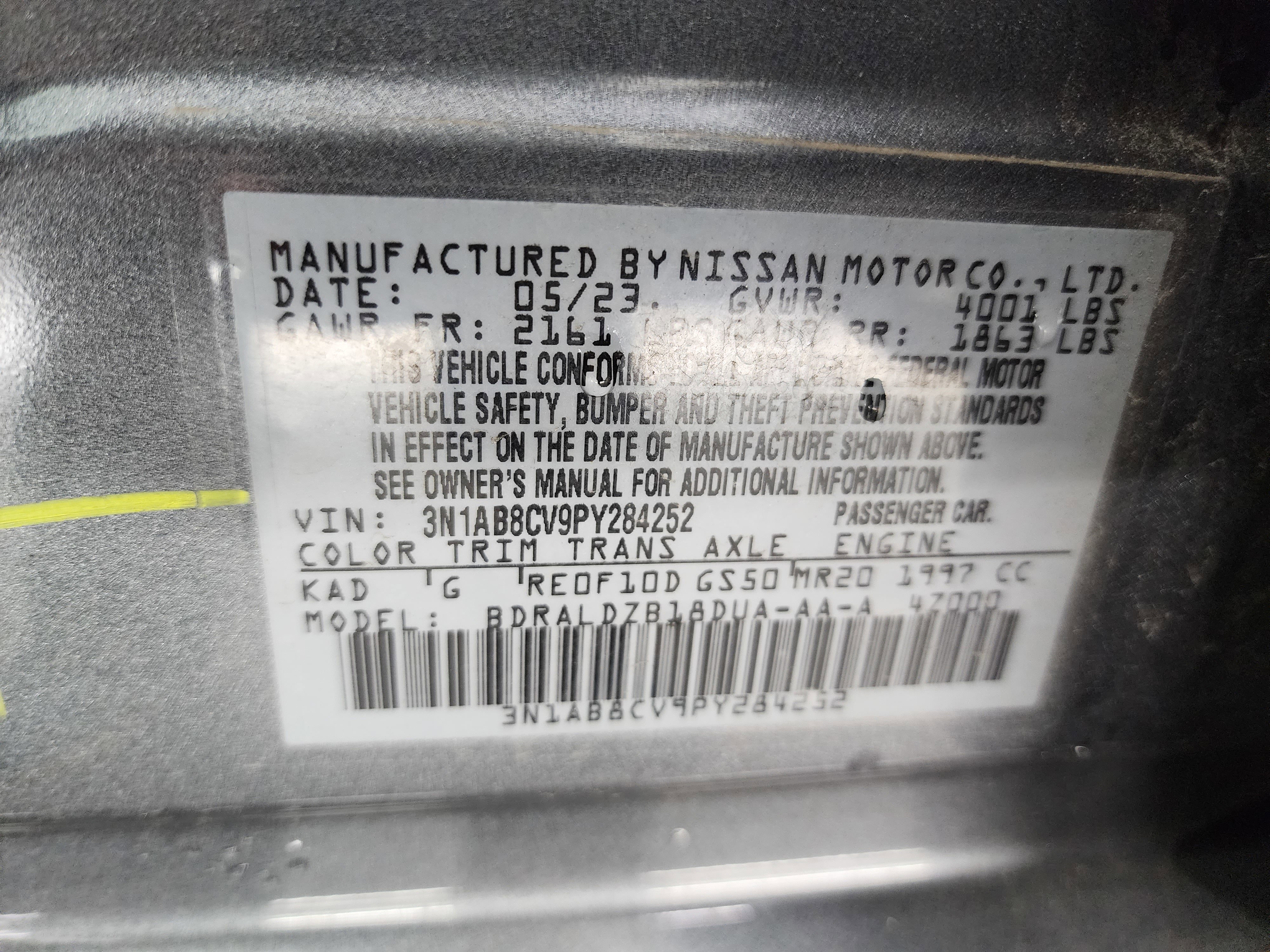 Used 2023 Nissan Sentra SV image 52