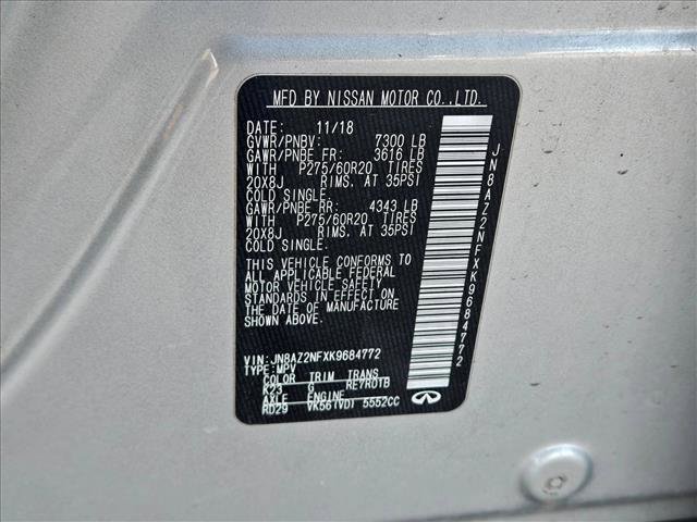 Used 2019 INFINITI QX80 Luxe image 27