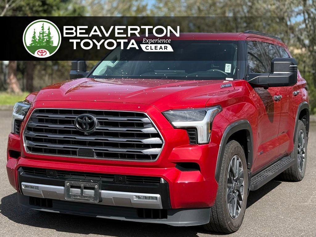 Used 2023 Toyota Sequoia Limited w/ Tow Technology Package image 1