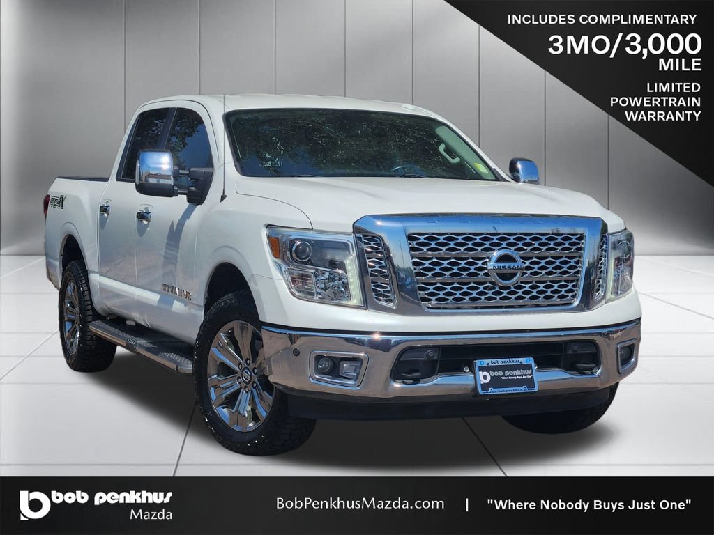 Used 2018 Nissan Titan SL w/ Chrome Package AWD/4WD image 1