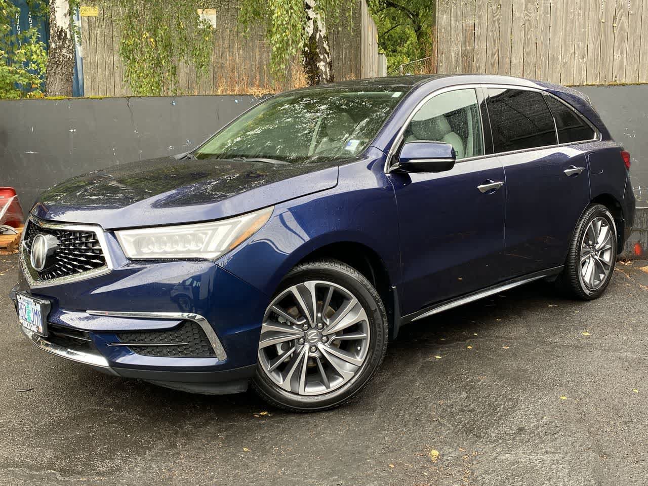 Used 2017 Acura MDX w/ Technology Package AWD/4WD image 1