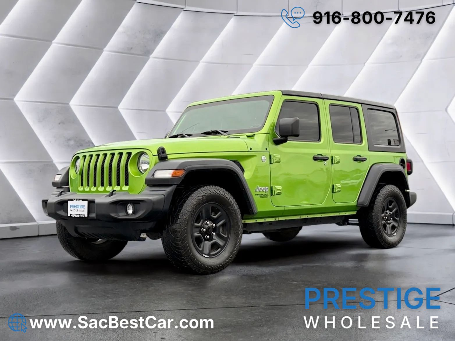 Used 2018 Jeep Wrangler Unlimited Sport AWD/4WD image 1