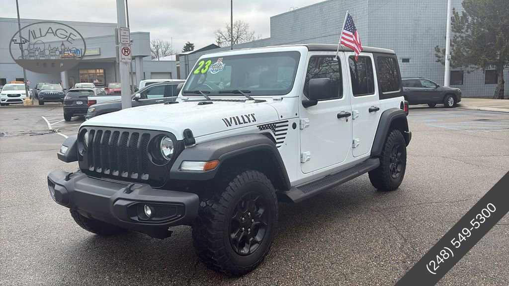 Used 2023 Jeep Wrangler Sport image 8