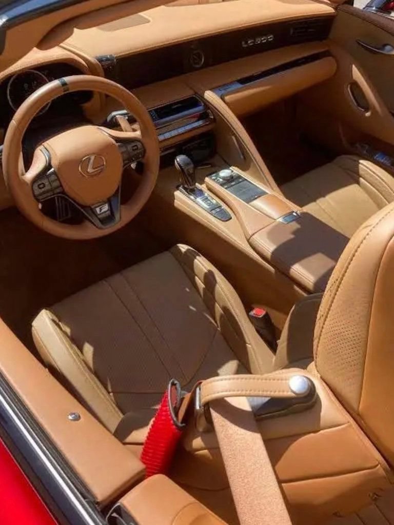 Used 2021 Lexus LC 500 Convertible w/ Touring Package RWD image 14