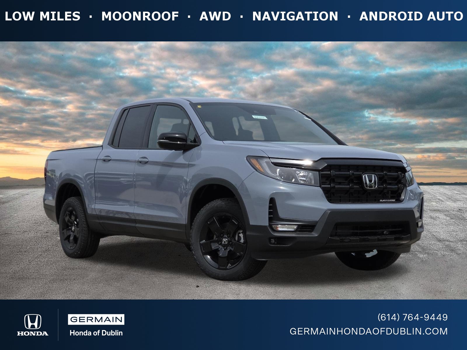 New 2026 Honda Ridgeline Black Edition