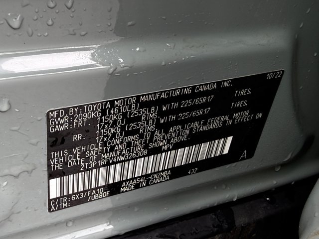 Certified 2022 Toyota RAV4 XLE w/ Convenience Package AWD/4WD image 34