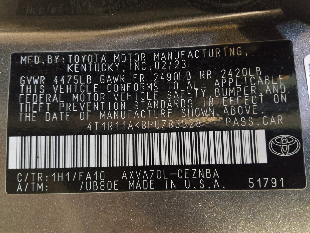 Used 2023 Toyota Camry LE w/ Convenience Package FWD image 33