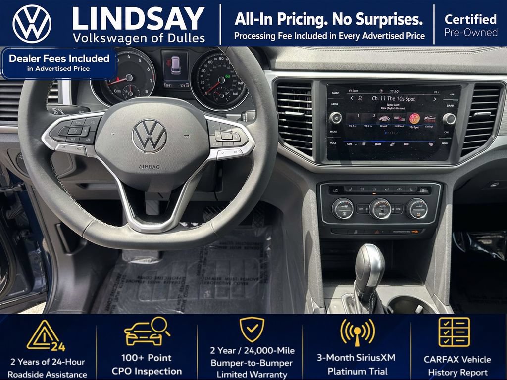 Used 2021 Volkswagen Atlas Cross Sport SE AWD/4WD image 11