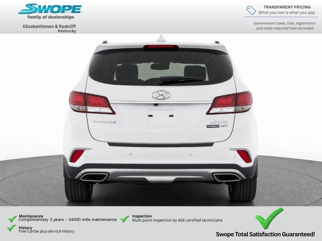 Used 2017 Hyundai Santa Fe Limited AWD/4WD image 7