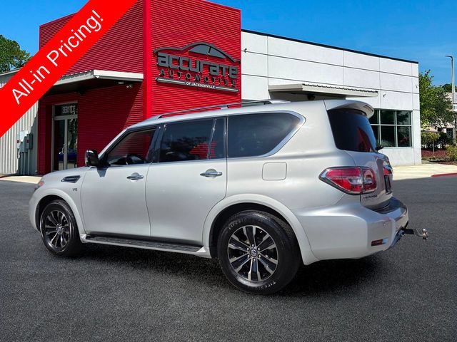 Used 2020 Nissan Armada Platinum w/ Captain's Chairs Package RWD image 3