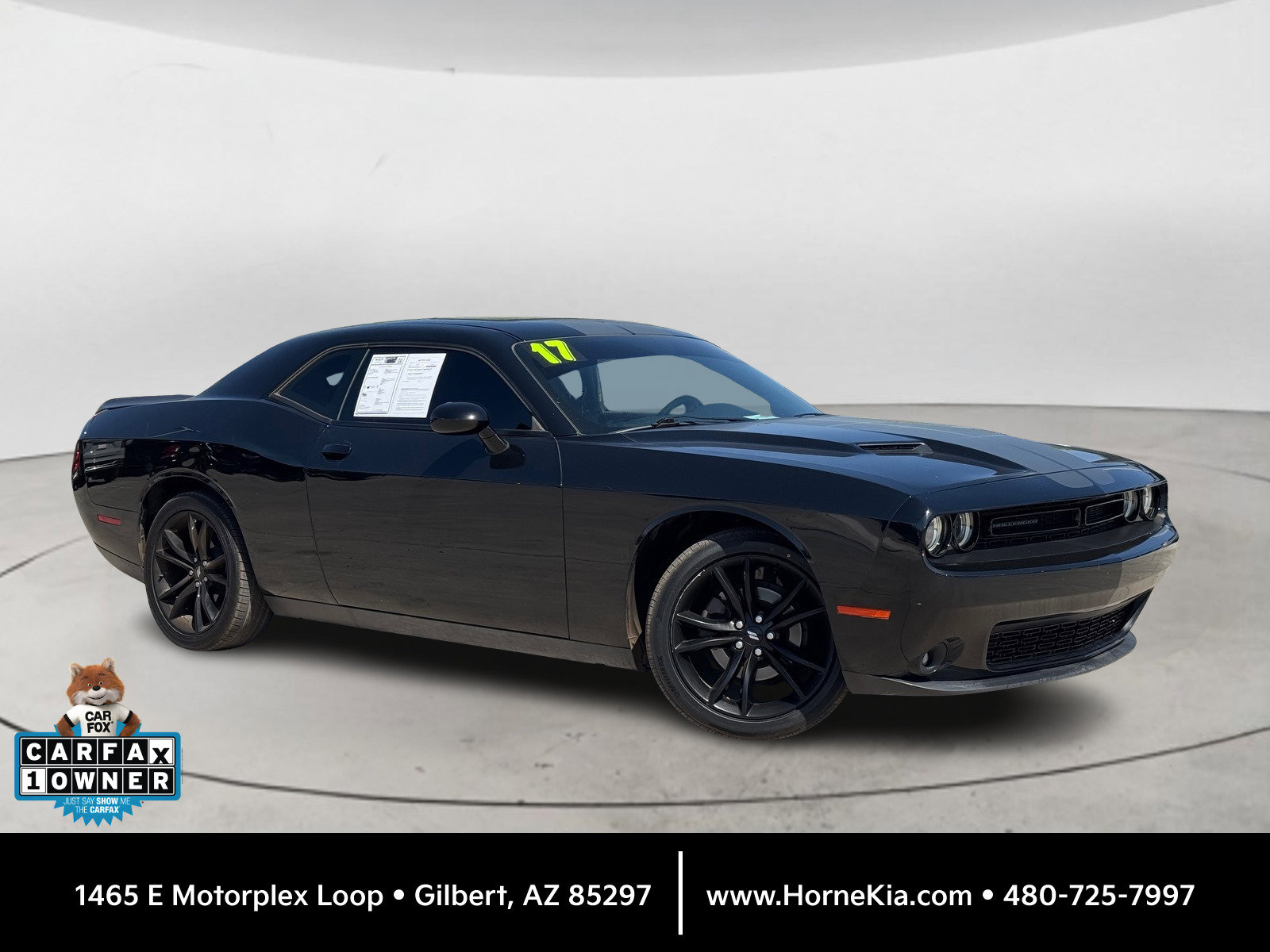 Used 2017 Dodge Challenger SXT w/ Blacktop Package image 1