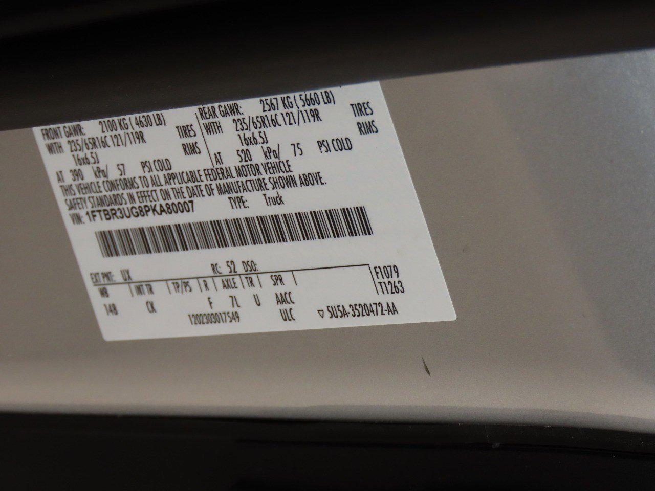 Used 2023 Ford Transit 250 148 High Roof Extended AWD w/ Exterior Upgrade Package image 29