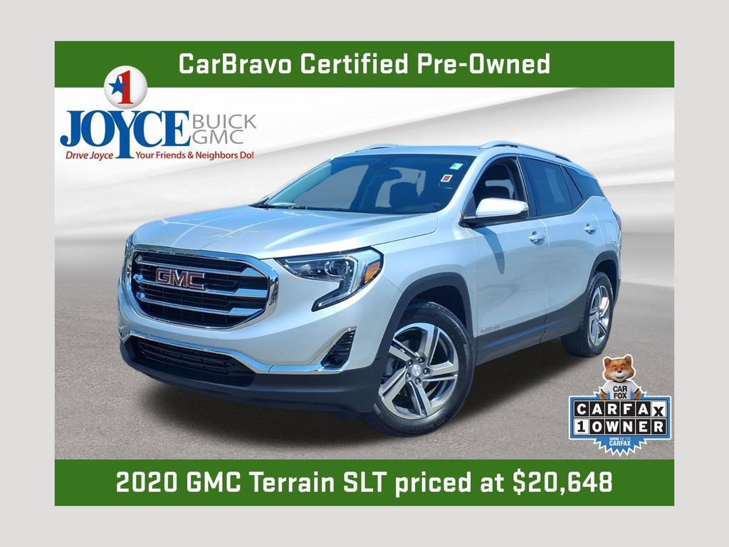Certified 2020 GMC Terrain SLT w/ Preferred Package AWD/4WD image 1