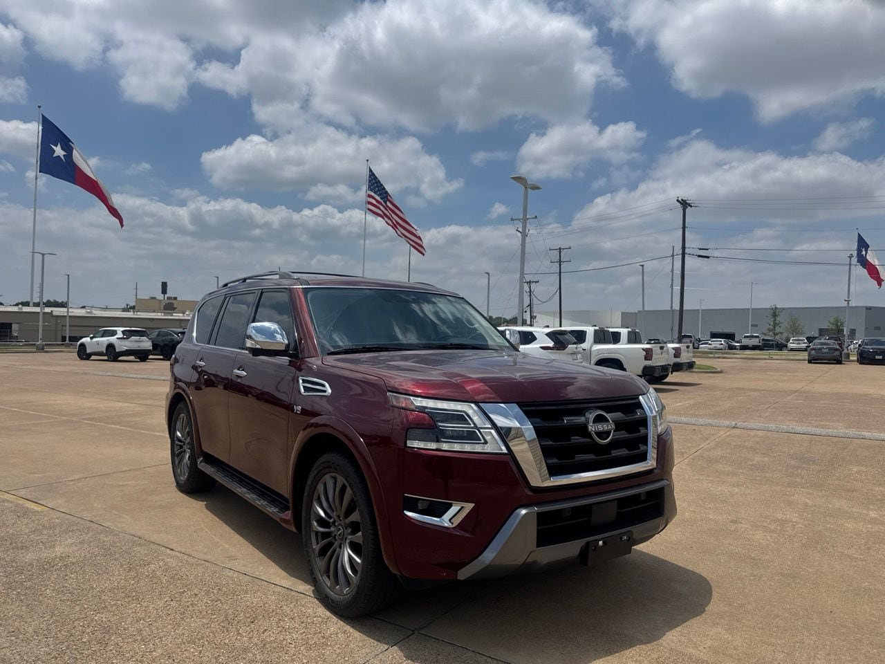 Certified 2021 Nissan Armada Platinum w/ Captain's Chairs Package