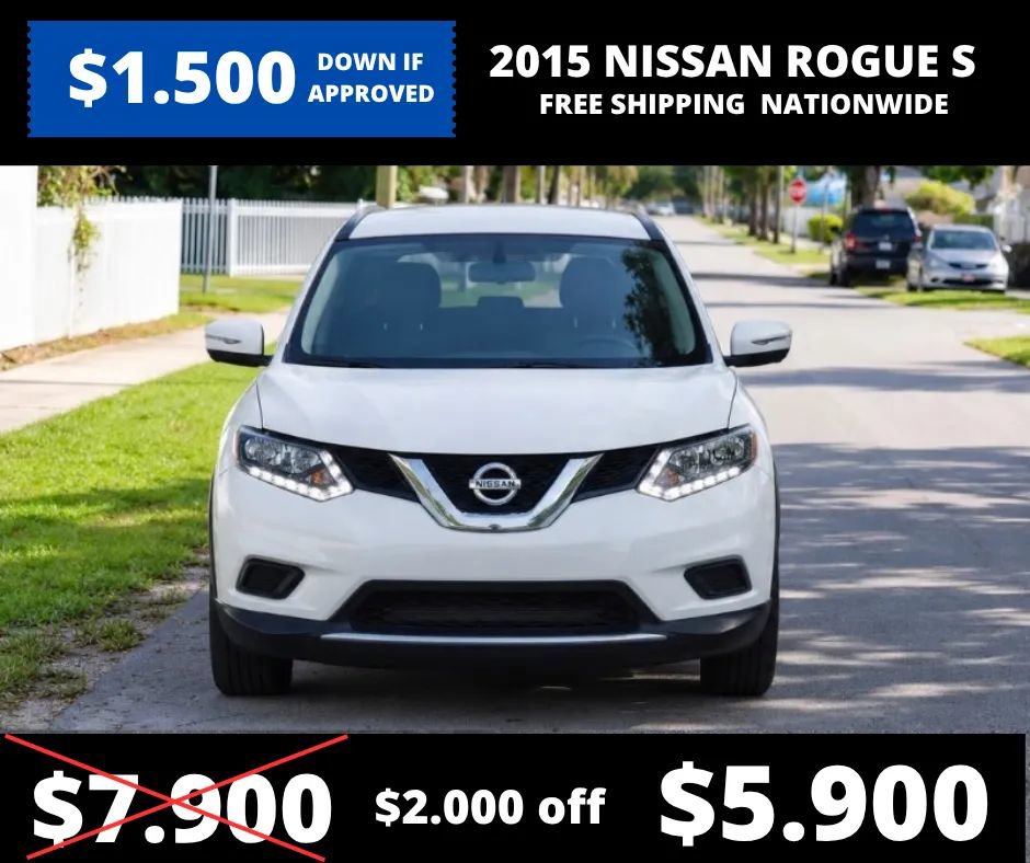 Used 2015 Nissan Rogue S FWD image 2