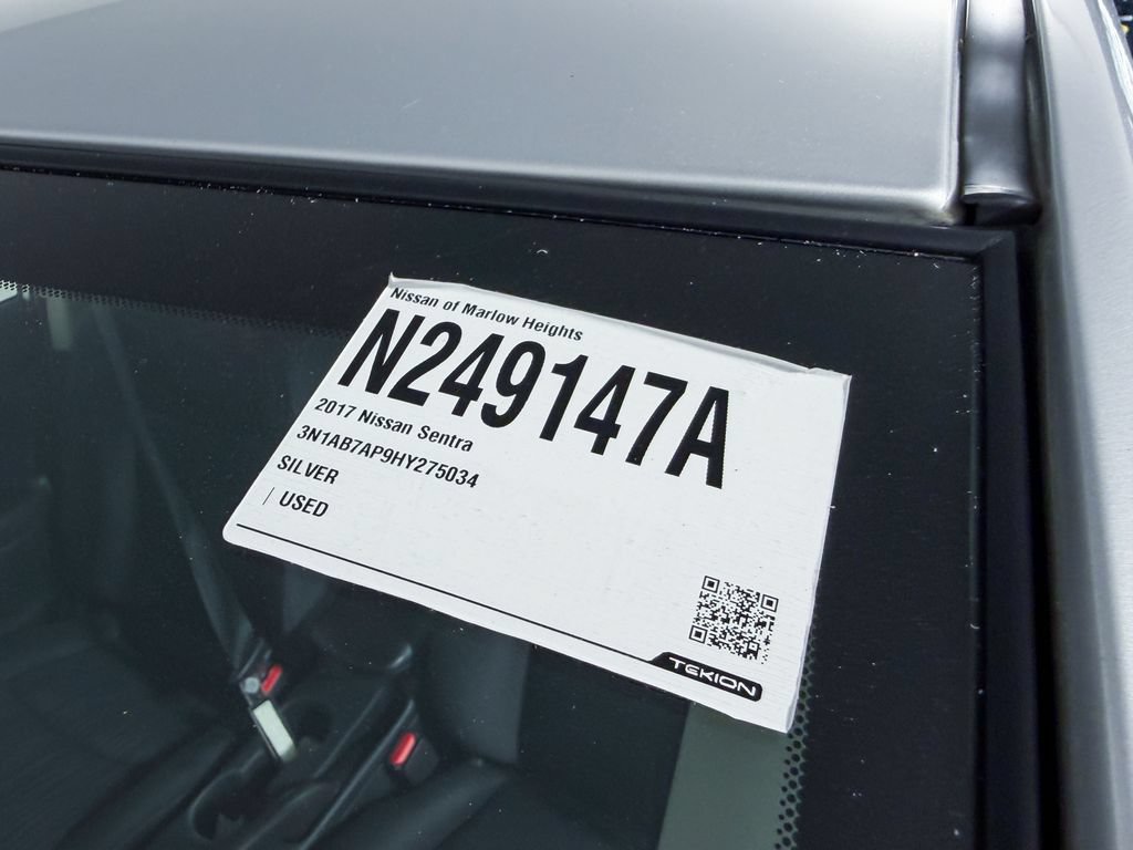 Used 2017 Nissan Sentra SV w/ Protection Package FWD image 36