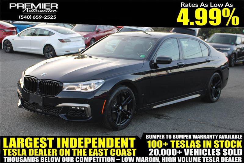 Used 2018 BMW 750i xDrive AWD/4WD image 1