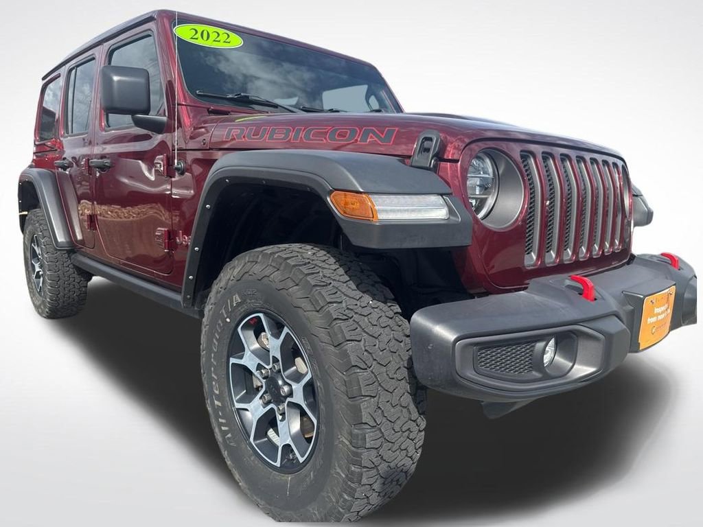 Certified 2022 Jeep Wrangler Unlimited Rubicon w/ LED Lighting Group image 2