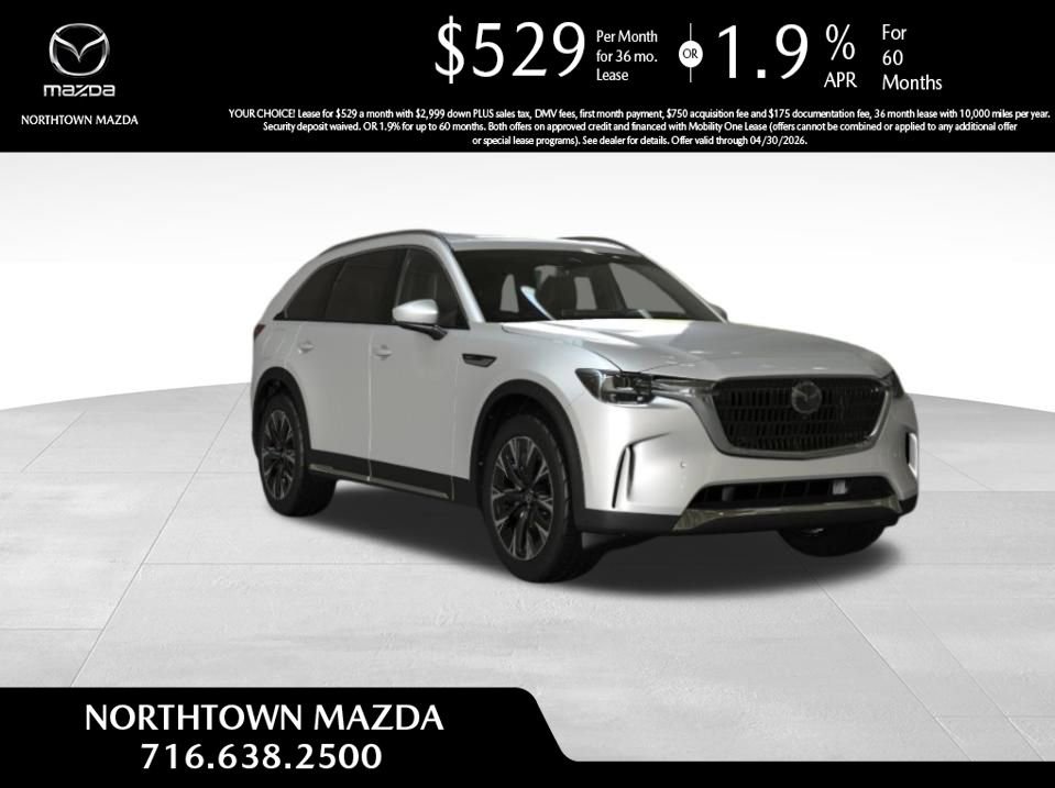 New 2026 MAZDA CX-90 Plug-In Hybrid w/ Premium Plus image 3