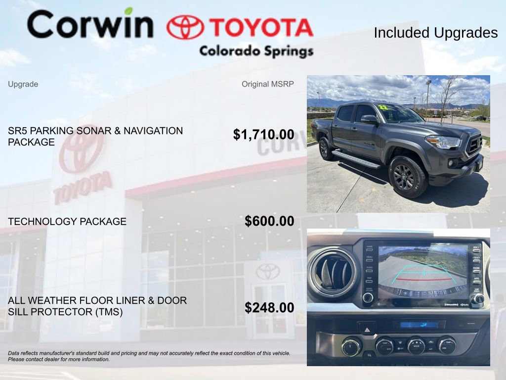 Used 2022 Toyota Tacoma SR5 AWD/4WD image 4